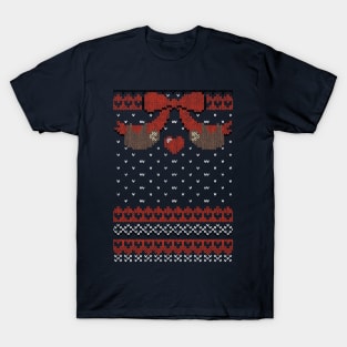 A Lazy Winter Sweater T-Shirt